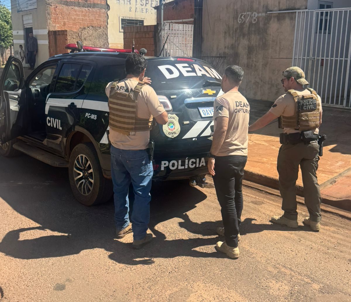 Operações da Polícia Civil em Campo Grande Resultam em Prisões por Violência Doméstica